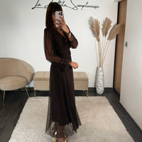 ROBE CHOCO MECHE ORIANE