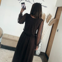 ROBE CHOCO MECHE ORIANE