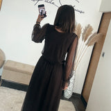 ROBE CHOCO MECHE ORIANE