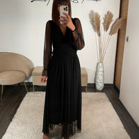 ROBE NOIRE MECHE ORIANE
