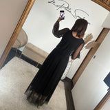 ROBE NOIRE MECHE ORIANE