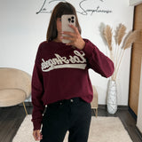 SWEAT LOS ANGELES BORDEAUX