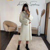 ROBE PULL BLANCHE FERDA