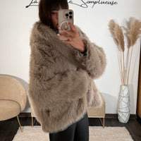 FOURRURE TAUPE ZELLY