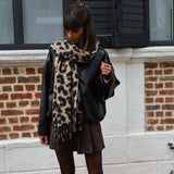 ECHARPE LEOPARD LEA