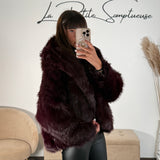 FOURRURE BORDEAUX ZELLY