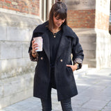 MANTEAU NOIR ROMEO