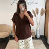 T-SHIRT CHOCO NAEL
