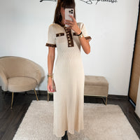 ROBE BEIGE SANDY