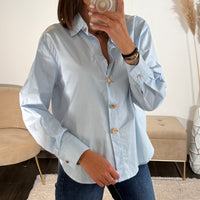 CHEMISE COQUILLAGE BLEU