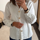 CHEMISE COQUILLAGE BLANC