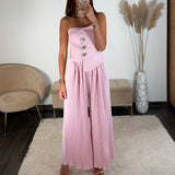 COMBINAISON BUSTIER ROSE ANNA