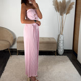 COMBINAISON BUSTIER ROSE ANNA