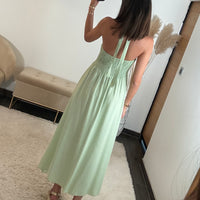 ROBE VERT D'EAU CORRINA