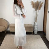 ROBE LONGUE BLANCHE ELODIE