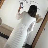 ROBE LONGUE BLANCHE ELODIE
