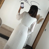 ROBE LONGUE BLANCHE ELODIE