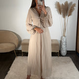 ROBE LONGUE BEIGE MAEVA