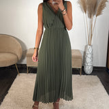 ROBE LONGUE KAKI AMBRE