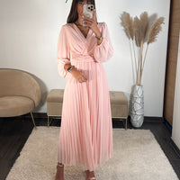 ROBE LONGUE ROSE ANGIE