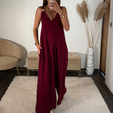 COMBINAISON BORDEAUX SUZY