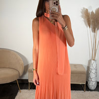 ROBE ASYMETRIQUE PECHE VALERIA