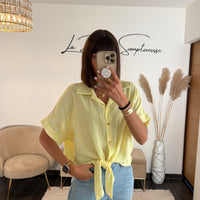 TOP A POIS JAUNE