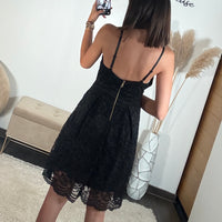 ROBE DENTELLE NOIRE EMILIE