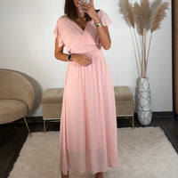 ROBE LONGUE ROSE CHARLIE