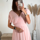 ROBE LONGUE ROSE CHARLIE