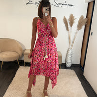 ROBE FUCHSIA AZIA