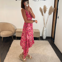 ROBE FUCHSIA AZIA