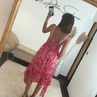 ROBE FUCHSIA AZIA