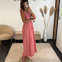 ROBE A POIS ROSE PRETTY