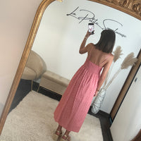 ROBE A POIS ROSE PRETTY