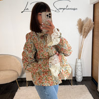 VESTE FLEURIE PECHE AGATHE