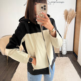 VESTE IMPERMEABLE NOIR/BEIGE ISIA