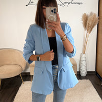 BLAZER BLEU EMILIEN