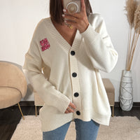 PULL MAS AMOR BLANC
