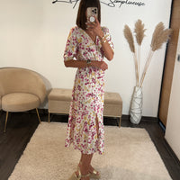 ROBE BLANCHE FLOWER PRUNE