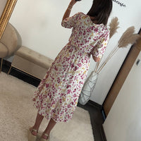 ROBE BLANCHE FLOWER PRUNE