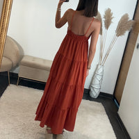 ROBE TERRACOTTA SOLEIL