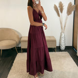 ROBE BORDEAUX SOLEIL