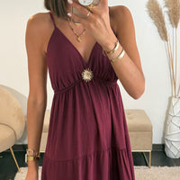 ROBE BORDEAUX SOLEIL