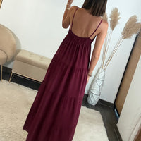 ROBE BORDEAUX SOLEIL