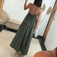ROBE KAKI SOLEIL