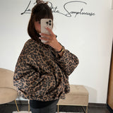 VESTE LEOPARD FAUVE ROBIE
