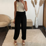 PANTALON SAROUEL NOIR