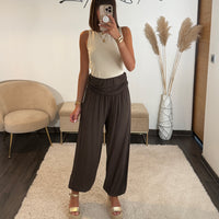 PANTALON SAROUEL CHOCO