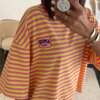 T-SHIRT AMOUR PARIS ROSE